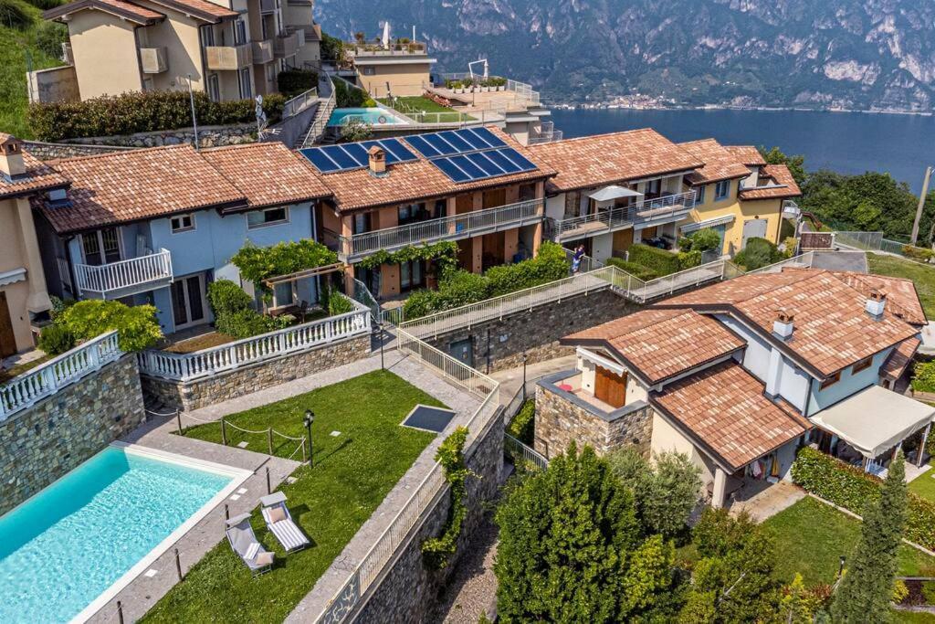 La Dolce Vita - Vista Lago E Piscina Parzanica ภายนอก รูปภาพ